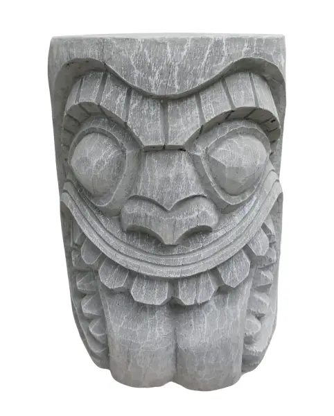 Product image 3 of the product “Manuka - Tiki - Tongue Out, 30.5cm H | cast stone ”